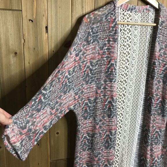 No Brand Lightweight Duster Rear Lace Inset One Size - Picture 5 of 15